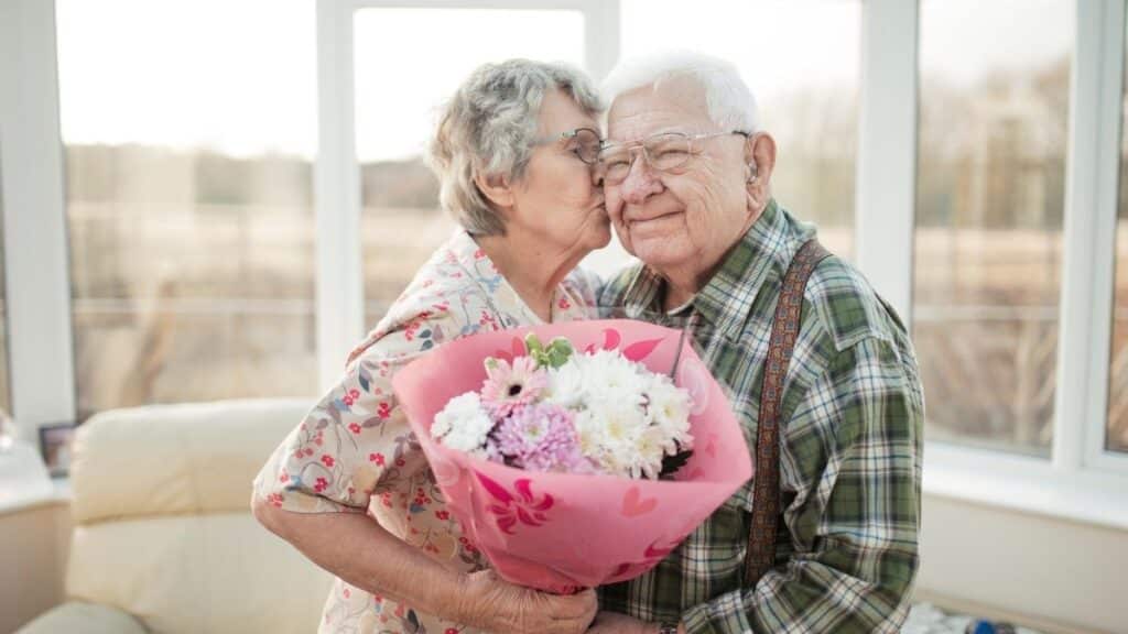 Couples in valentines day