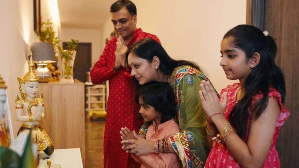 vishu celebration puja