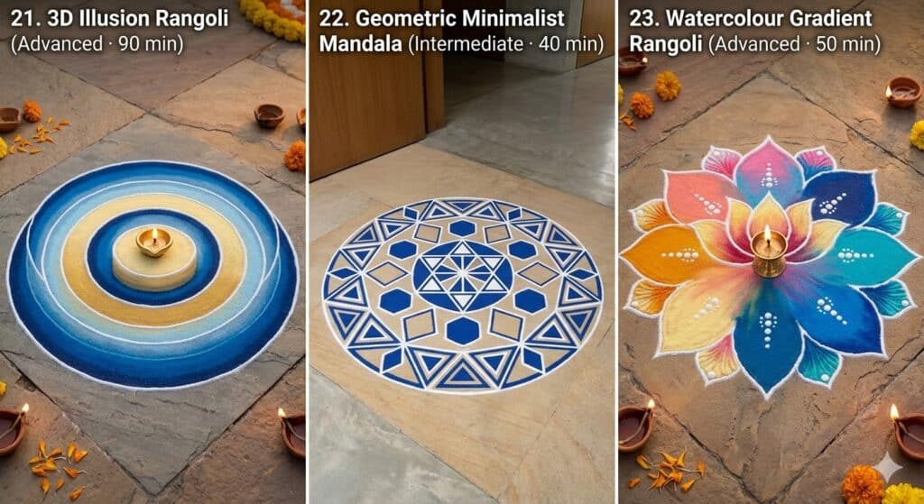 laxmi charan rangoli design