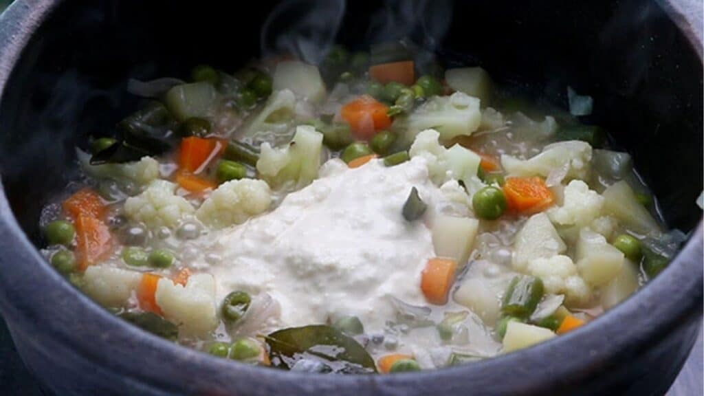 Kerala Appam and Vegetable Stew Recipe for Good Friday 3 Kerala vegetable stew with appam recipe