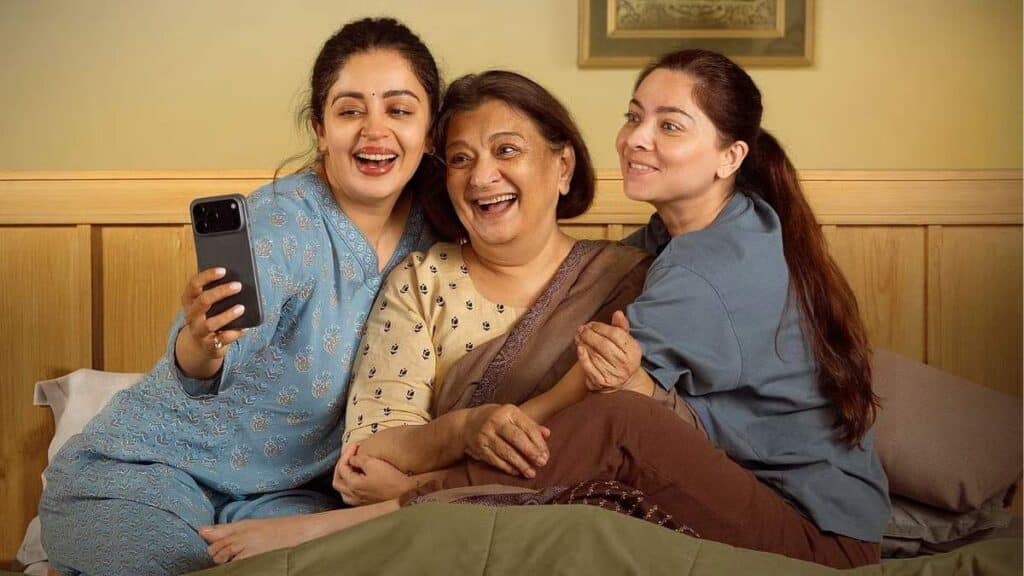 Tighee Movie Review: Bharati Achrekar, Nehha Pendse & Sonalee Kulkarni Deliver One of Marathi Cinema’s Finest Performances Tighee movie review