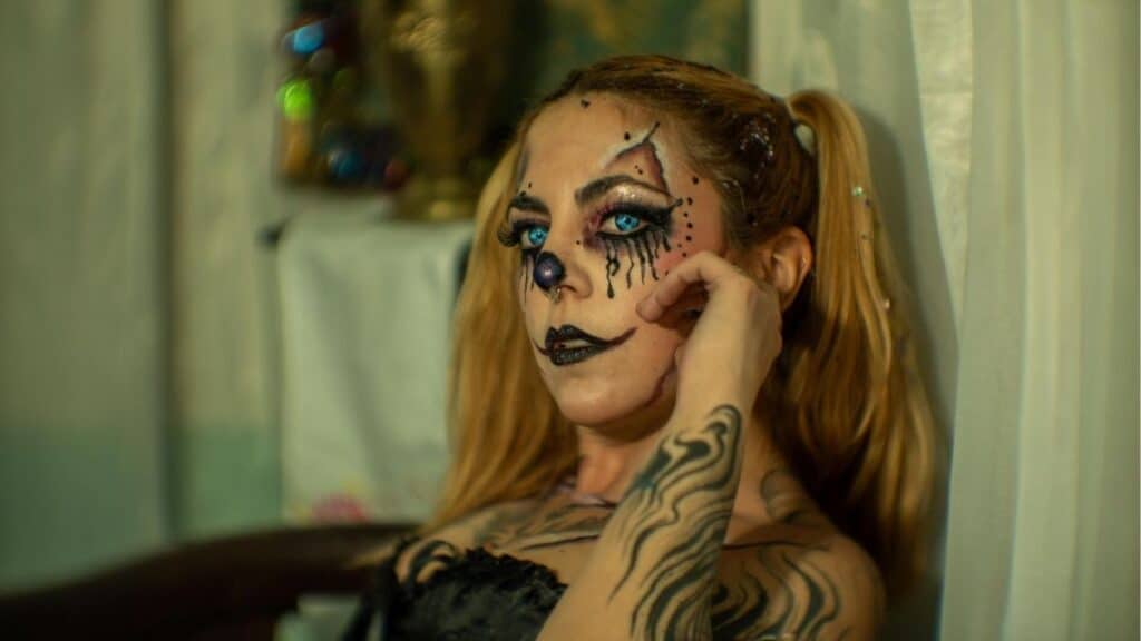 halloween makeup look