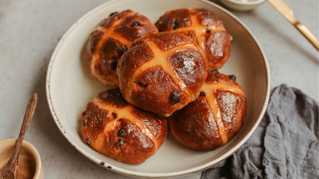 hot cross bun recipe