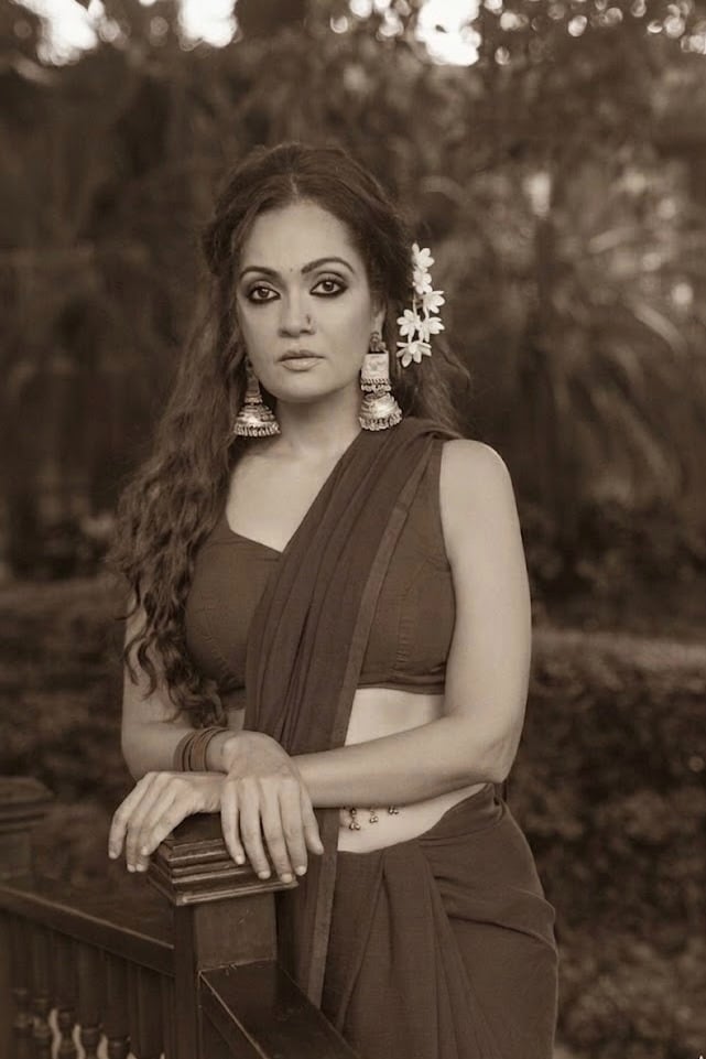 Sheena Chohan vintage photoshoot