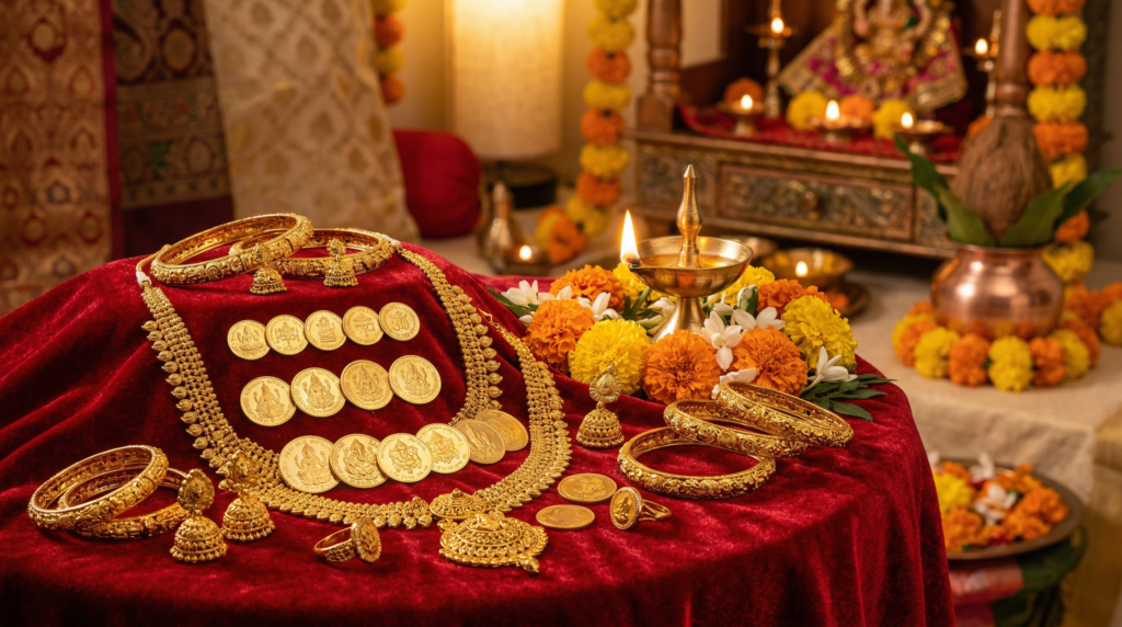 Akshaya tritiya gold coins