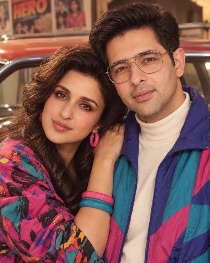 Parineeti Chopra in 80's Trend